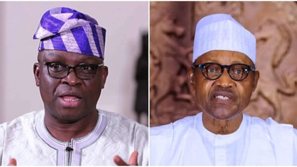 Buhari is the national mishap and the Jonah in our boat Former Ekiti state governor Ayo Fayose