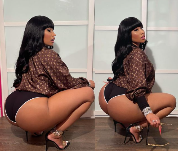 Nicki Minaj showcases her massive backside in new eye popping photos