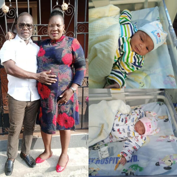 Nigerian couple welcome twins after 21 years of marriage