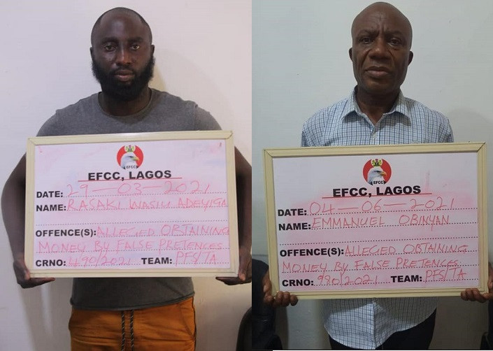 Two men arrested for alleged Multi million Naira fraud