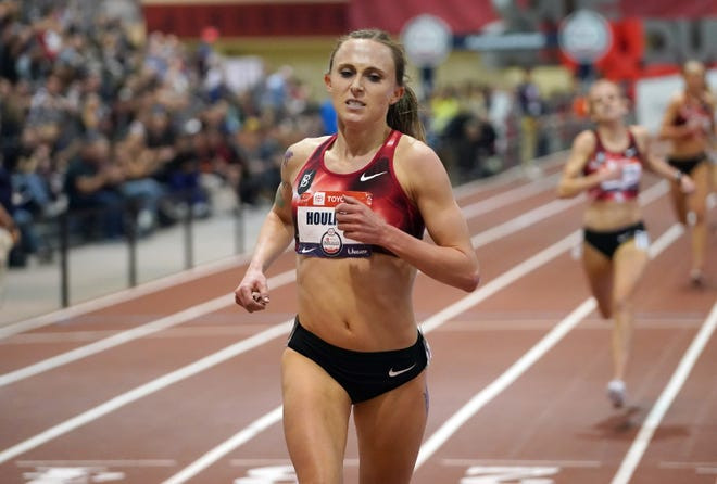 US Olympic track hopeful Shelby Houlihan banned for four years after testing positive for a banned substance