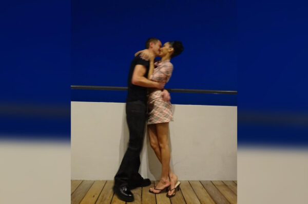 Bella Hadid kisses rumored boyfriend Marc Kalman in Instagram photo