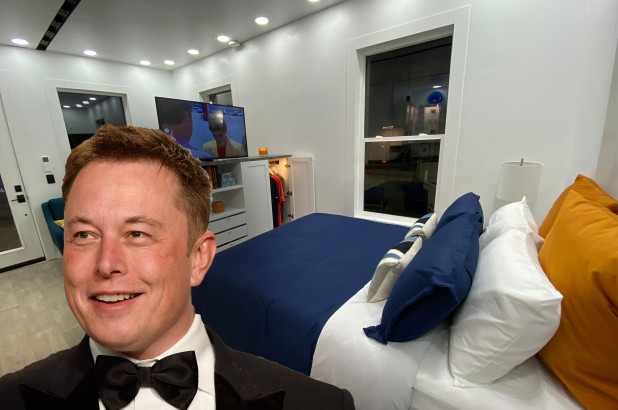 Elon Musk is living in a prefab tiny house worth only 50K on SpaceX site
