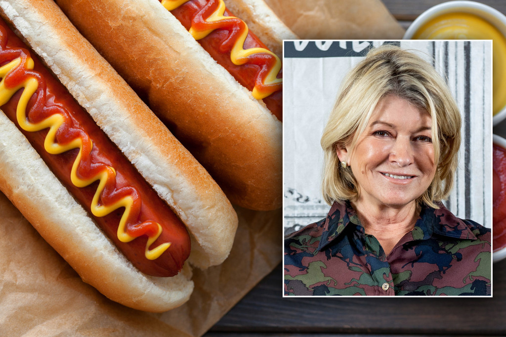Martha Stewart grills her male staff with raunchy hot dog penis jokes