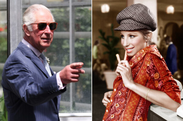 Prince Charles recalls being captivated by Barbra Streisand as a young man