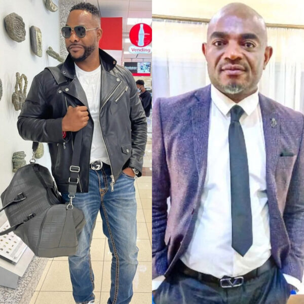 Actor Bolanle Ninalowo reacts after AGN President Emeka Rollas