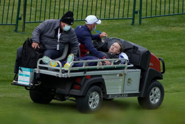 Harry Potter star Tom Felton collapses during celebrity golf tournament