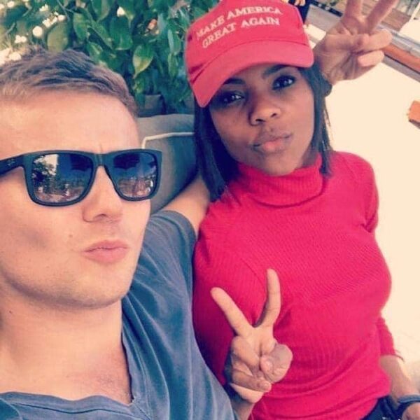 Candace Owens and her husband George Farmer