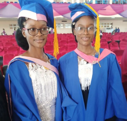 Nigerian twin sisters bag first class degrees from FUTA