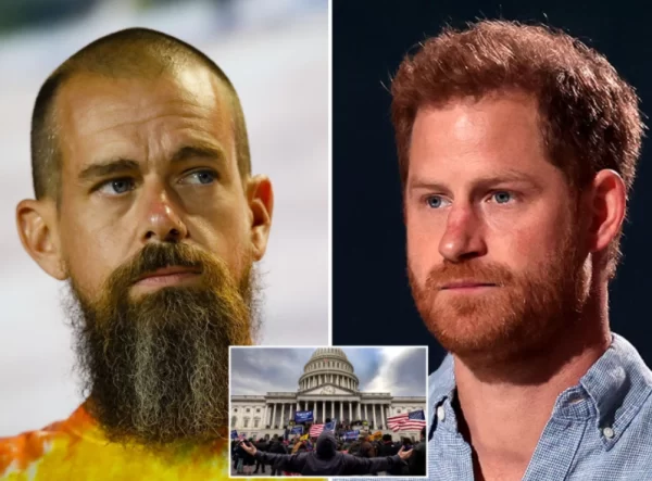 Prince Harry says he warned Twitter CEO Jack Dorsey ahead of January 6 riots